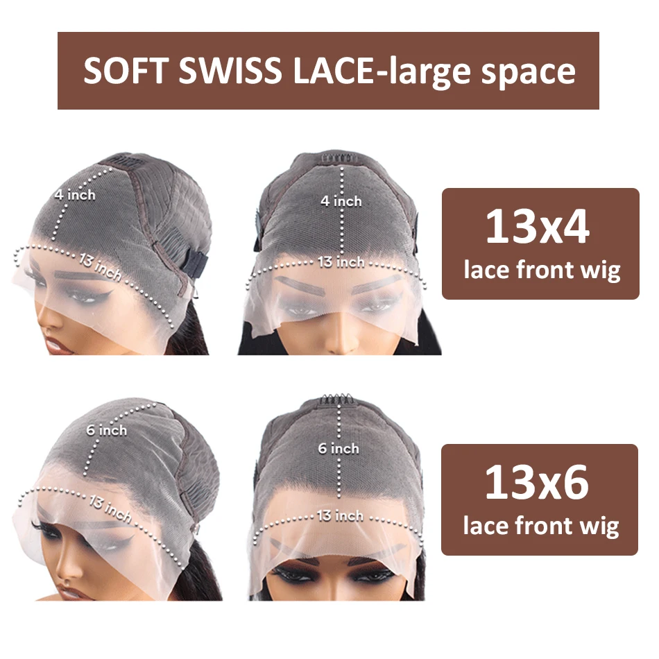 #27 Honey Blonde Wig Human Hair Body Wave Lace Front Colored Wig 13X6 13X4  Lace Frontal Preplucked Brazilian Wig For Women