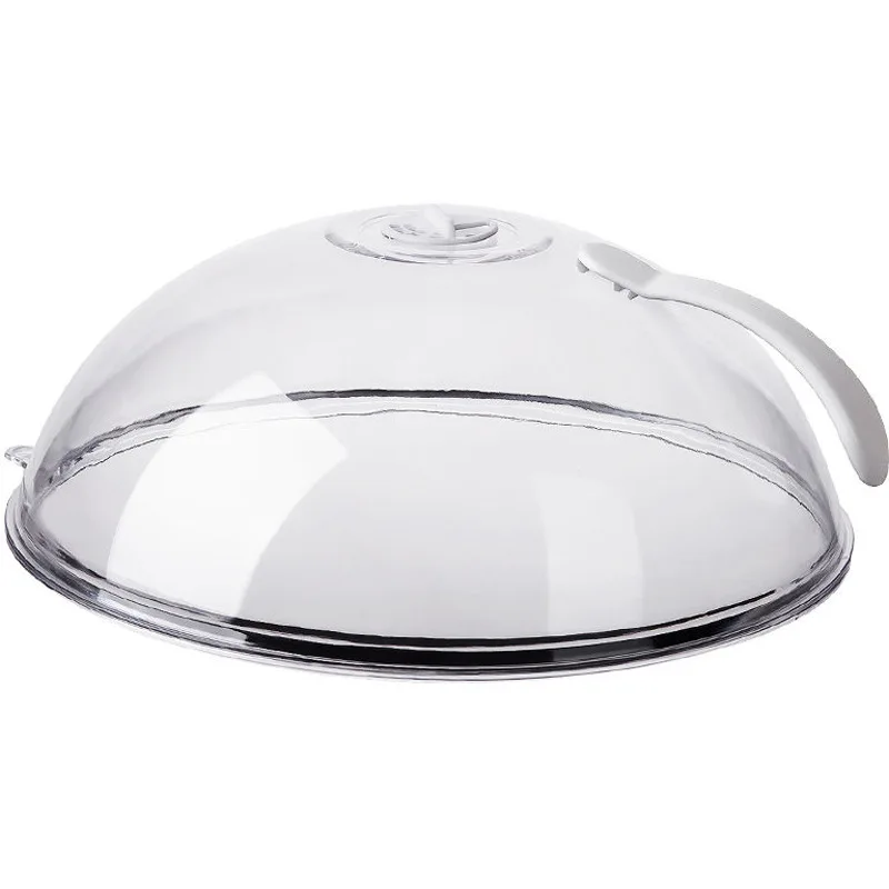 Anti Splatter Heating Sealing Cover Lid with Steam Vents Fresh-keeping Plate Bowl Cover Stackable Microwave Splatter Lid microwave cover