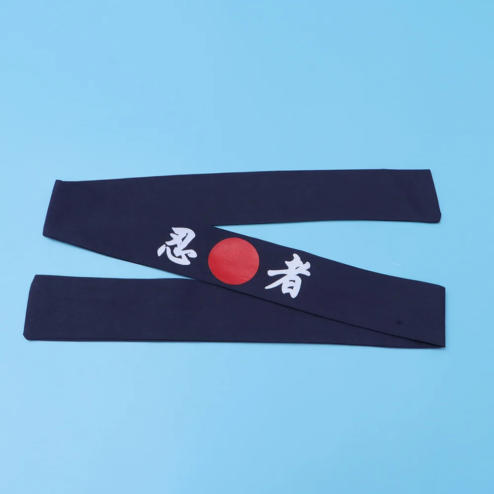 

2 Pcs Chef Bandana Tie on Ninja Hood Head Scarf Decorative Child Cosplay Headband