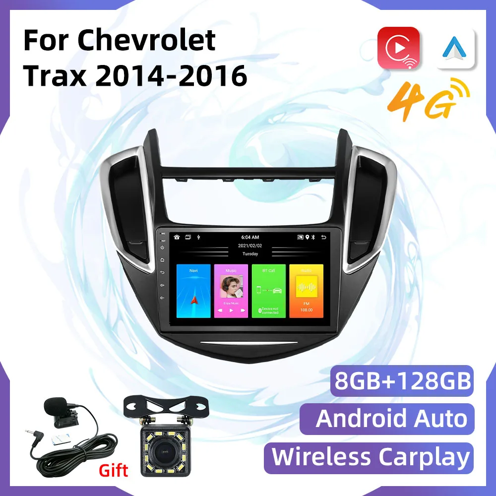 Car Radio for Chevrolet Trax 2014 2016 2 Din Android Stereo GPS