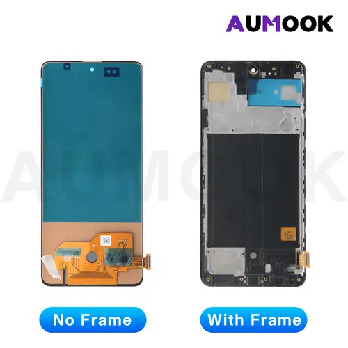A51 Super AMOLED For Samsung A51 Screen LCD Display Digitizer Assembly Parts SM A515F A515U A515W A515X With Frame Touch Screen - Image 3