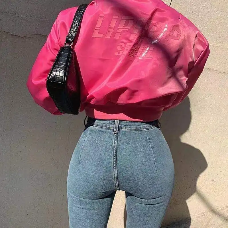 Boyfriend Jeans Oversize Pants For Women Skinny Slim Fit 2021 Woman Fashion High Waist Baggy Jeans 2022 Denim Trousers Overalls leather pants