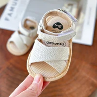 Baby Girls Boys Sandals Infant Summer Beach Shoes Anti Slip Rubber Sole Outdoor First Walking Crib Shoes 4