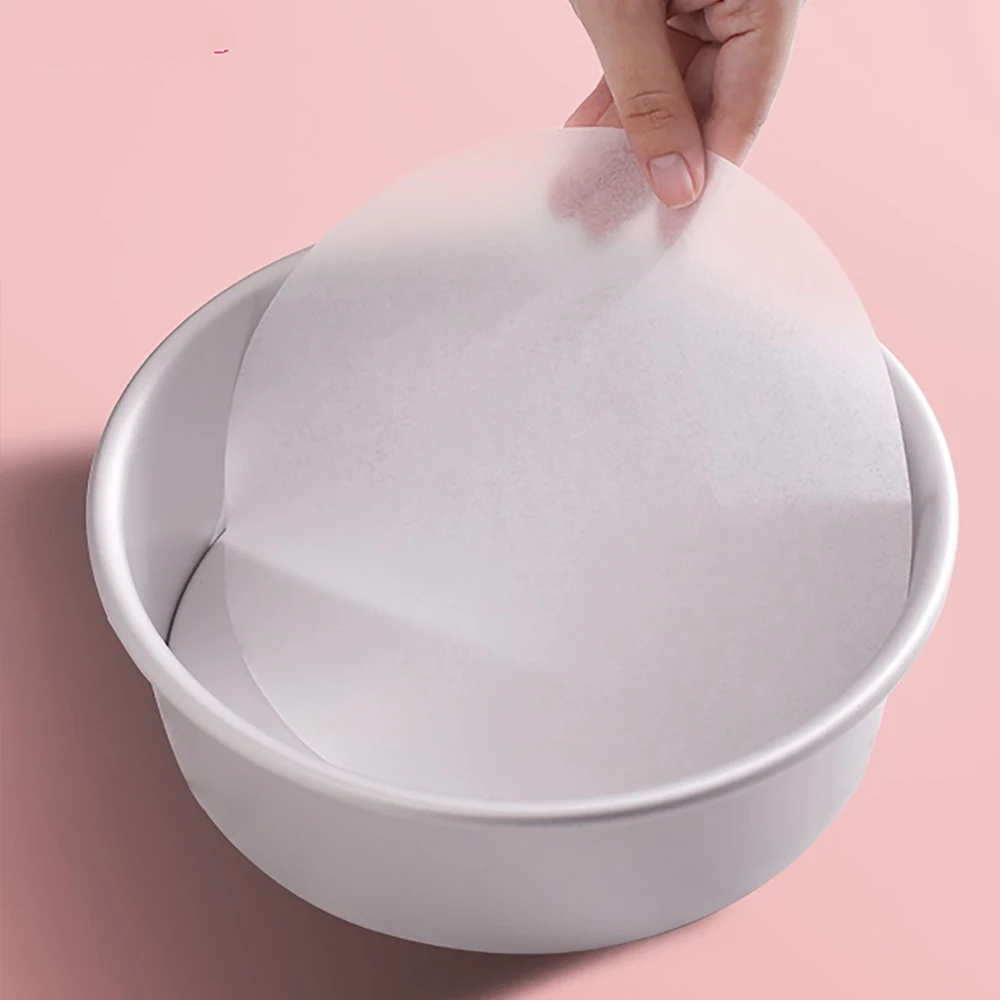 20Pcs Parchment Baking Paper Round 6Inch 8Inch Non-Stick Baking Sheets Paper Cake Cookie