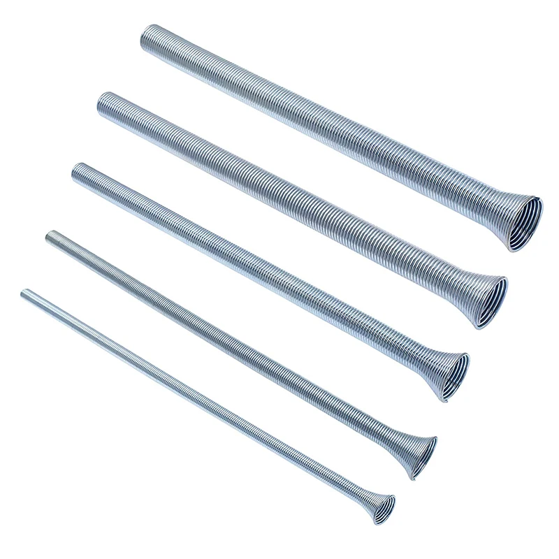 

5Pcs Spring Tube Bender 1/4" 3/8" 1/2" 5/8" 3/4" 5/16" Copper Pipe Tube Expander 210mm Length Spring Bender
