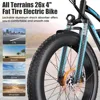Adult electric bicycle, peak 1000W electric bicycle,25MPH 60 miles, with 48V 13AH battery, rear frame, 7-speed, front suspension 4