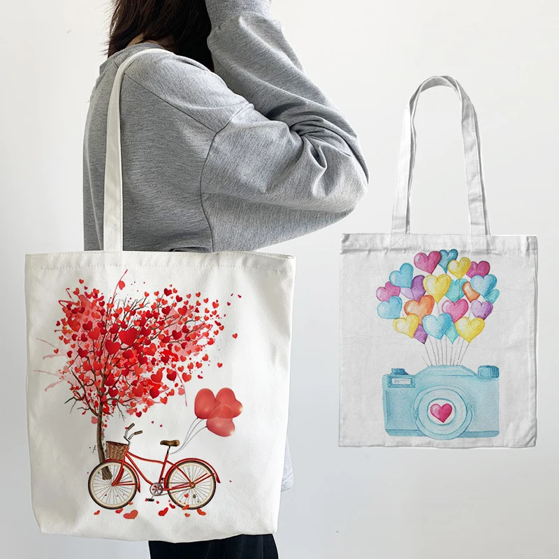 Wish Shopping Canvas Women's Bag Casual Cheap Large Capacity Shoulder Bags Shopper Tote Fashion Harajuku Ulzzang Handbags |