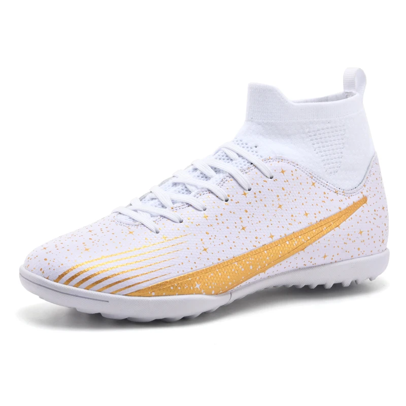 

Quality 2023 New Football Boots for Men Soccer Shoes Children Sneaker Futsal Training Shoe Summer Boys Girls Teen-agers Women