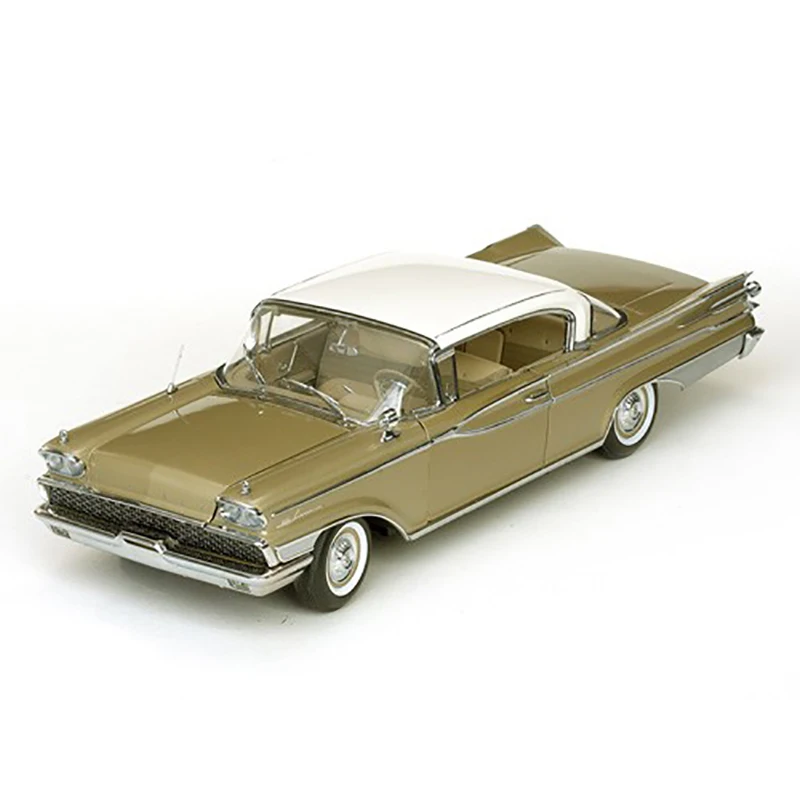 

1/18 масштаб 1959 Mercury Parklane Закрытая трансформер Ретро модель автомобиля литые игрушки из сплава винтажный автомобиль коллекционный дисплей подарки