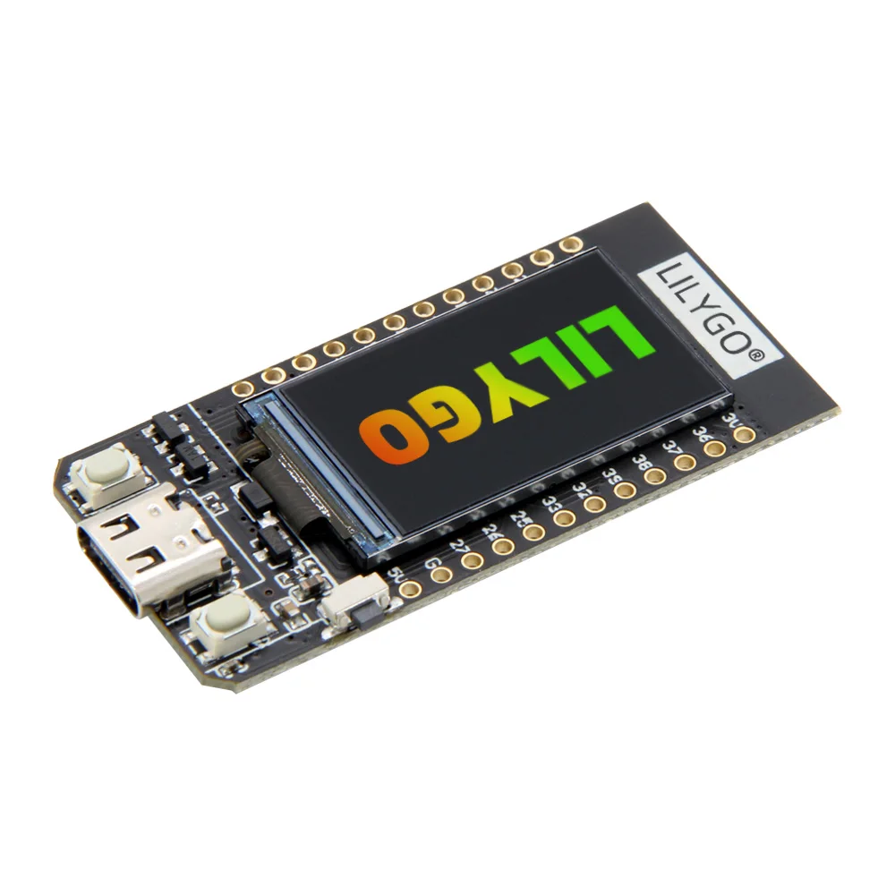 LILYGO® TTGO T-Display 1.14 Inch LCD T-디스플레이 ESP32 WiFi 및 Bluetooth 호환 모듈 개발 보드 1.14 인치 LCD 제어 보드