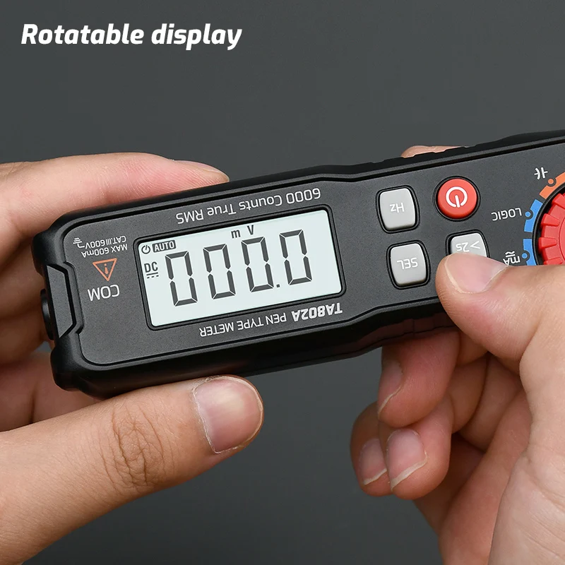 TA802A TA802B Digital Multimeter Pen Multimeter Tester Auto Range Handheld Professional MultiMeter Multimetro AC/DC NCV Tester