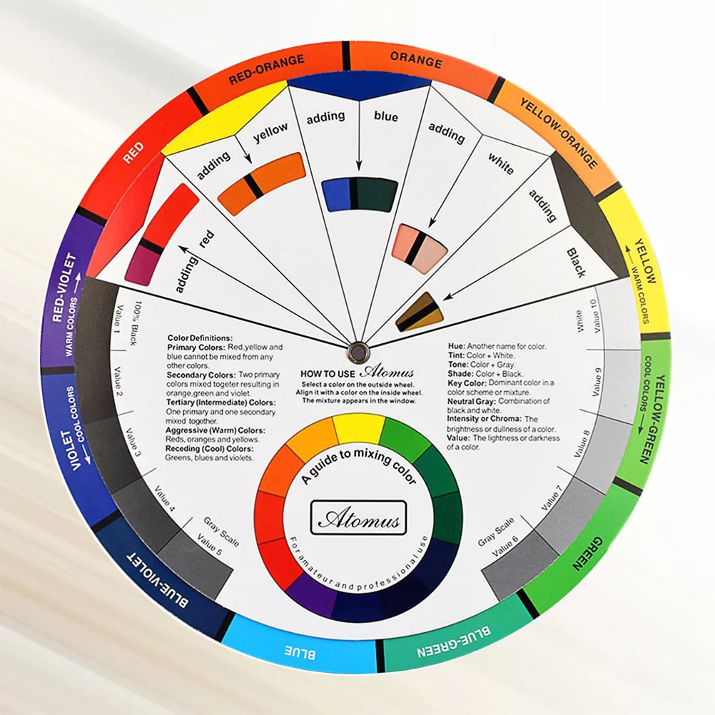 

Color Color Wheel Paint Pigment Standard Color Professional Round Pigment