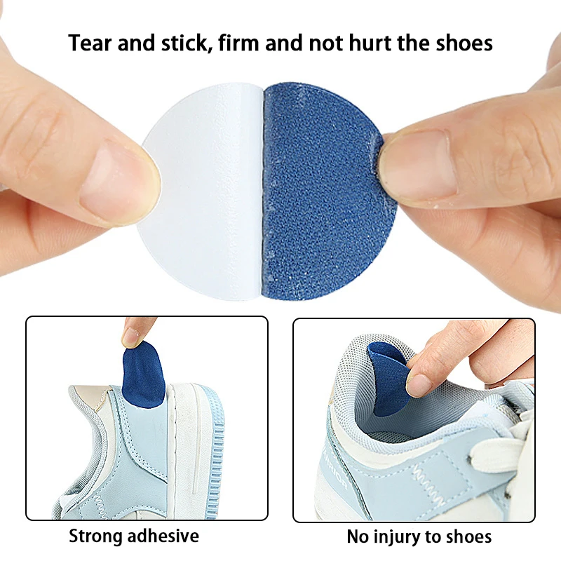 6 Pcs Upper Repair Stickers Sports Shoes Heel Anti Abrasion Patches Shoe Side Tear Repair Lining Hole Foot Care Products