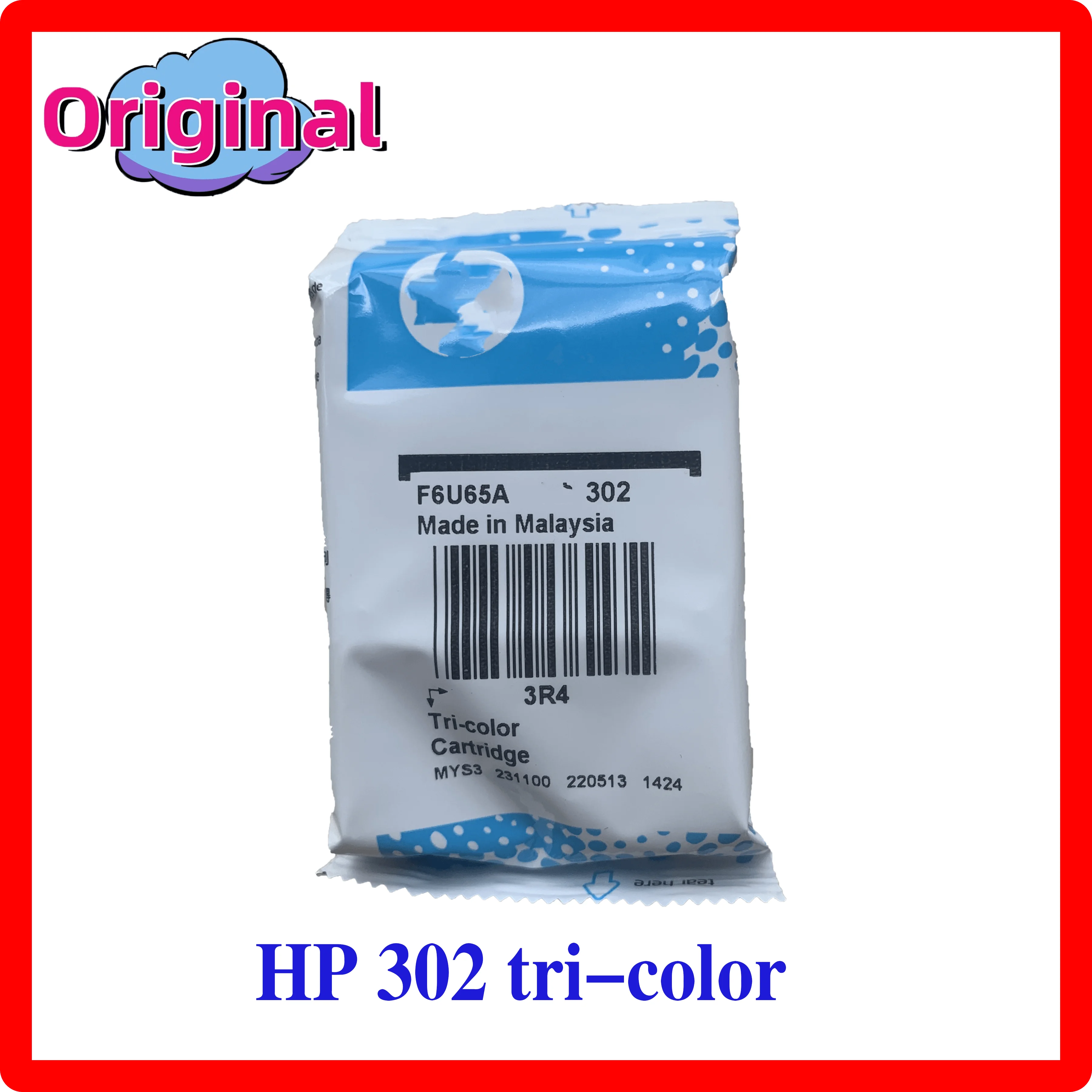 02 Per Cartuccia Di Inchiostro Hp 302 Hp 302 Hp302 Xl Deskjet 2130 2131 1110 1111 1112 3630 5200 3639 4520 Stampante