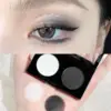 Taro Rose Tea Low Saturation Olive Skin Powder Brown Two-Color Eyeshadow Tray Monochrome Matte Pure Wind Earth Color 5