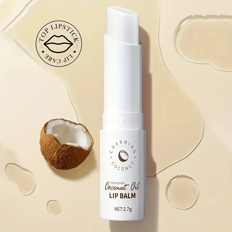 Coconut Lip Balm - Lasting Nourishment and Moisture for Men and Women - Daily Care Lip Balm 4