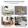 Waterproof Thicken Mattress Pad Protector Skin-Friendly Durable Fitted Sheet Bed Cover Latex Mat Cover 150x200 180x200 160x200 6