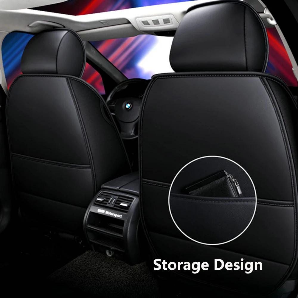 Elegante coprisedile universale in ecopelle di Tand: design facile da pulire e confortevole, adatto ai modelli principali: migliora la tua auto 2