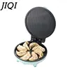 JIQI Household Electric Skillet Crepe Pancake Maker Double Side Heating Automatic Pizza making Machine Portable BBQ Frying Pan 2