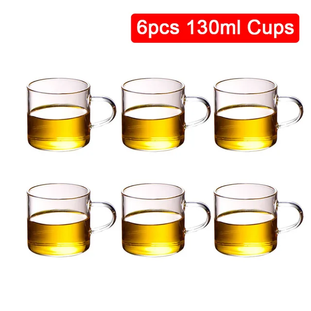 6Pcs 130ML Cups