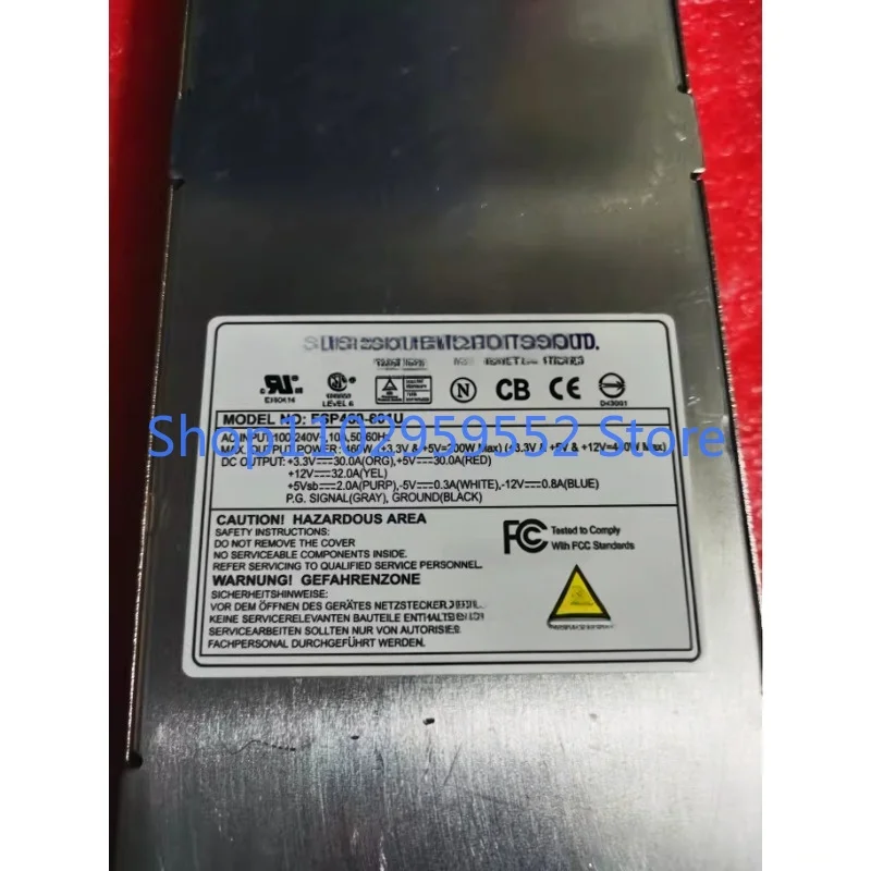 FSP 전원 공급 장치용 1개 FSP460-601U FSP460-621U 서버 전원 공급 장치 460W 1U