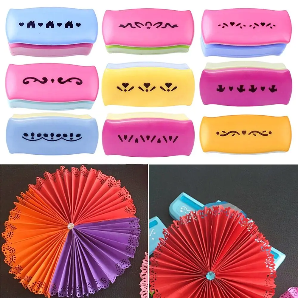 S Flower Embossing Punch Fancy Border Punch DIY Scrapbooking Handmade Edge Device Decorative Border Paper Cutter Art Crafts