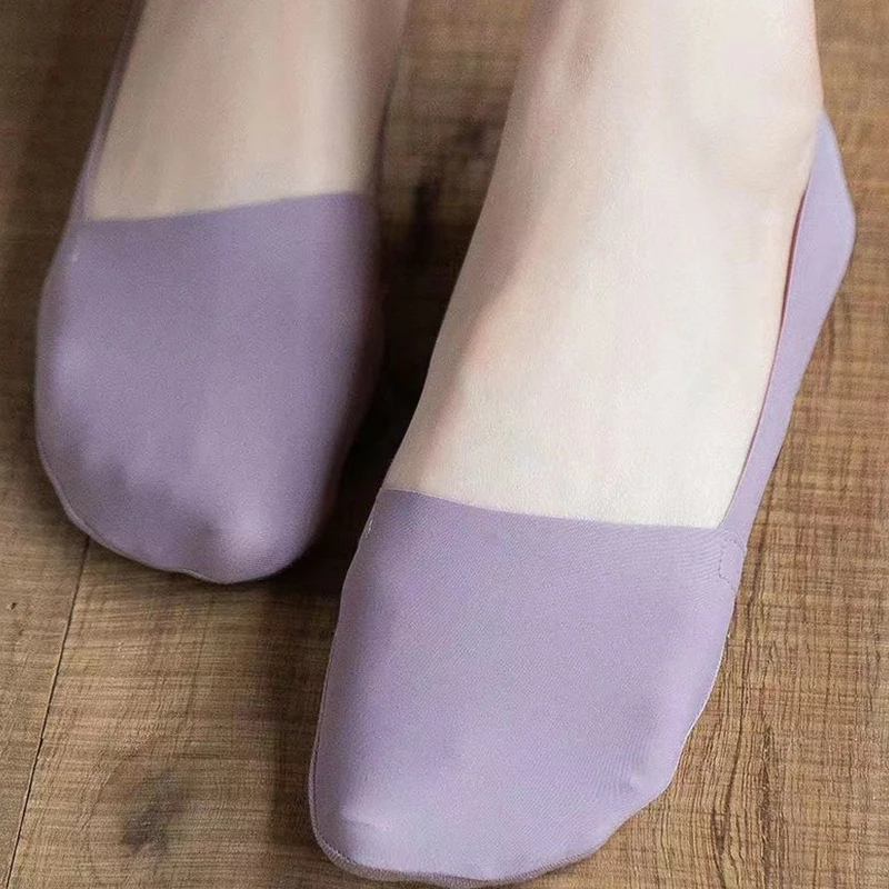Breathable non-slip ice thin socks Summer seamless ladies invisible boat socks Japanese style women kawaii cute ladies invisible socks