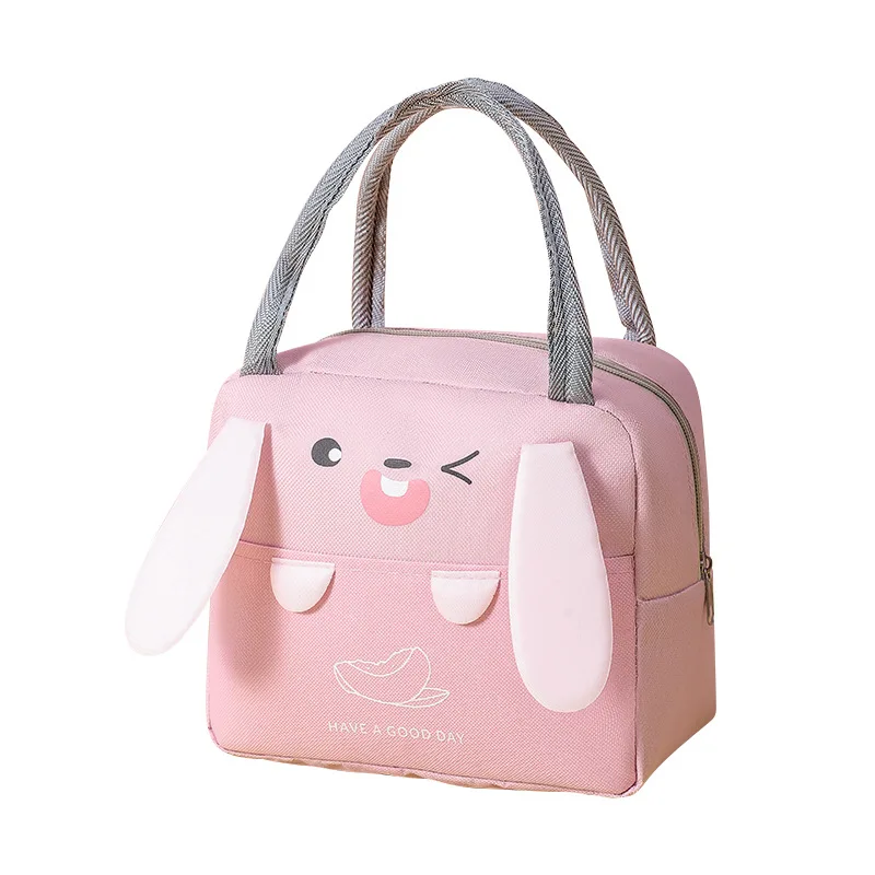 Portable Insulated Thermal Picnic Food Lunch Bag Box Cartoon Tote Food Fresh Cooler Bags Pouch For Women Girl Kids Children Gift 2