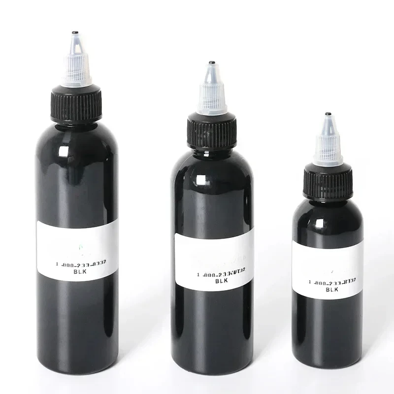 1PCS Permanent TattooInk Body Art Tattoo Pigment 60/90/120ml Black Tattoo Ink Pigment Professional DIY