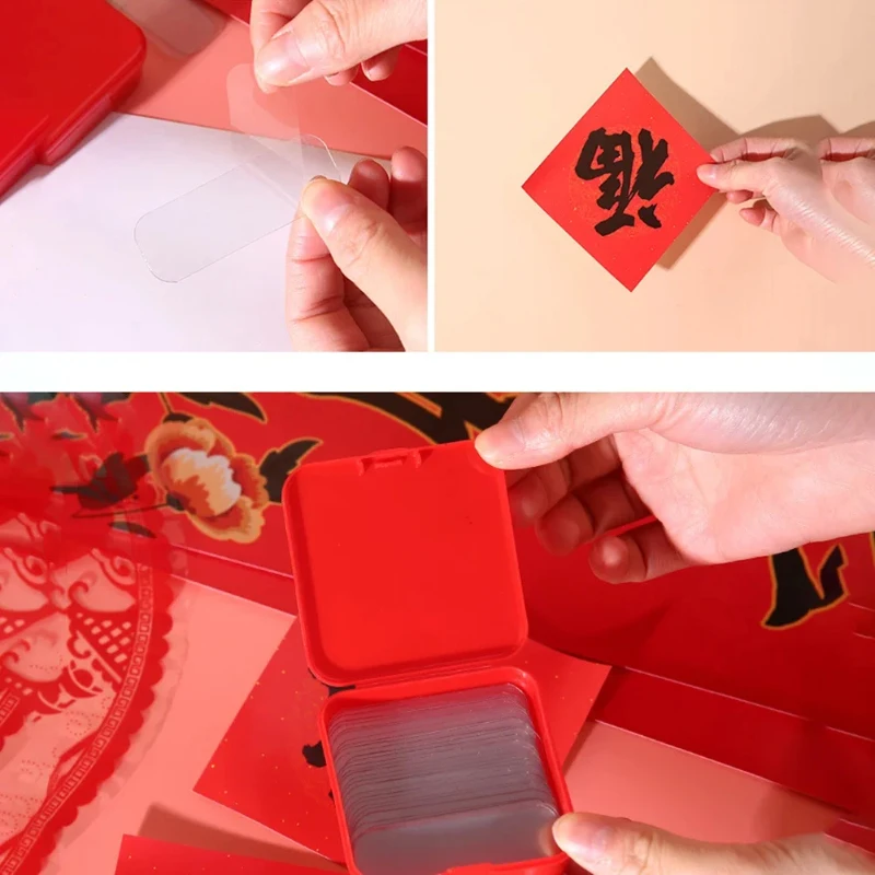 Transparent Double Sided Tape Extra Strong Double Sided Adhesive Tape For Kitchen Nano Tape Bathroom Waterproof Wall Stickers