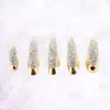 10pcs 3 Sizes Gothic Punk Style False Nail Claw Paw Finger Rings Cosplay Decoration (Golden) Claw ring 1