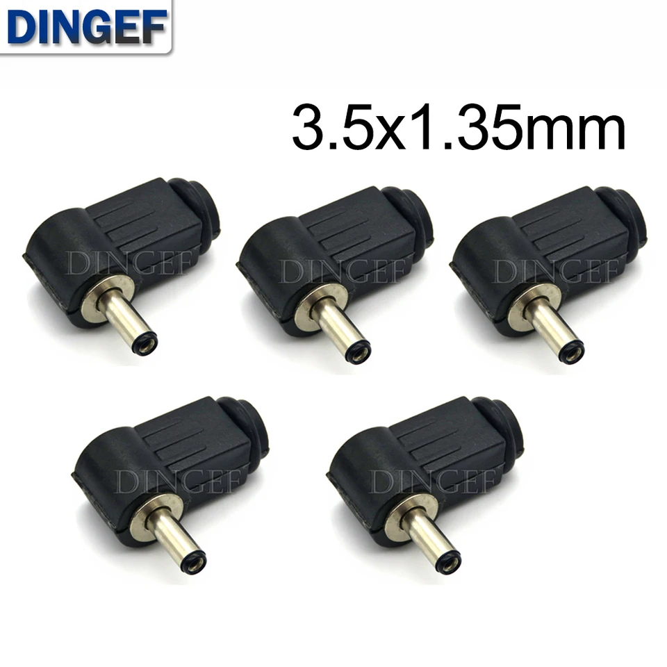 RUITEXUN DC 3,5x1,35mm Stecker - Löttyp Für Netzteil Reparatur