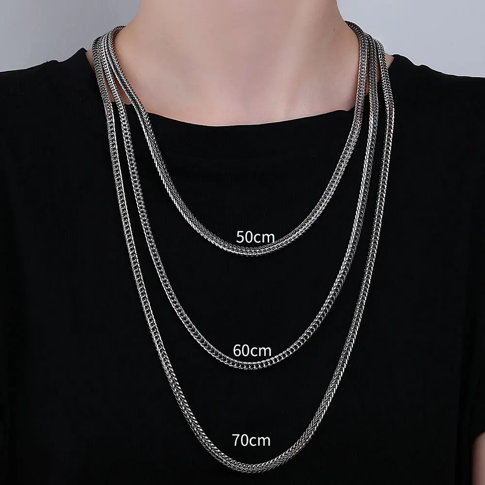 Chain Women Silver 925 Sterling 70cm 925 Sterling Silver Pendant Necklace Real Aliexpress