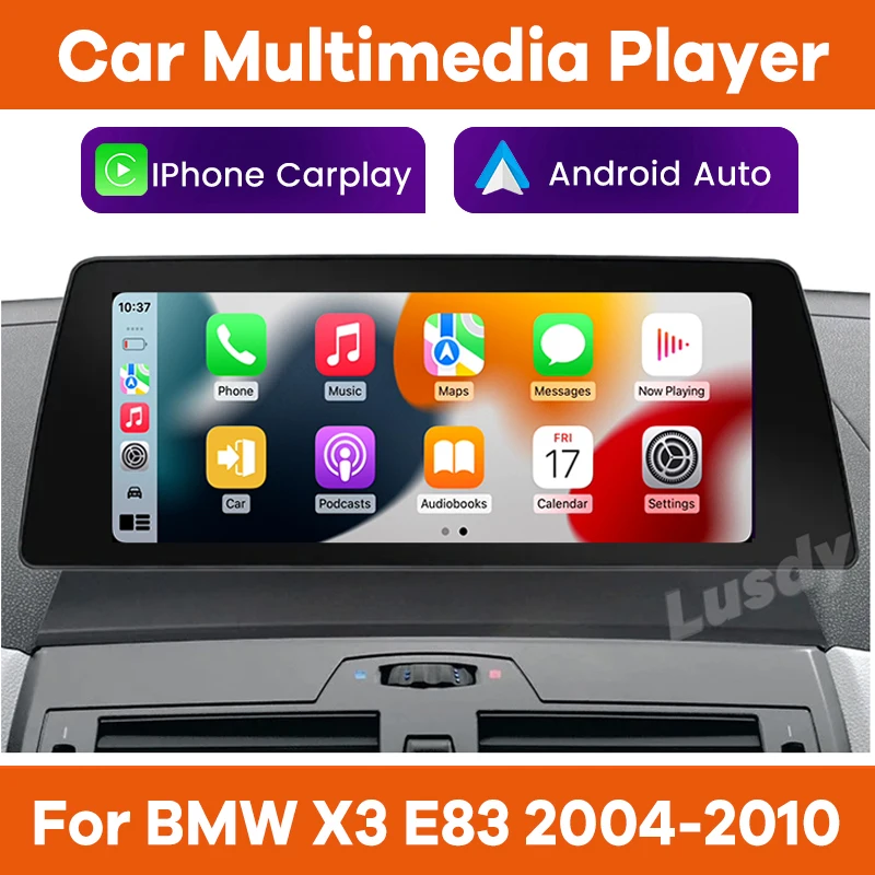 

Автомобильный мультимедийный плеер для BMW X3 E83 10,25-2004, 2010 дюйма, Android