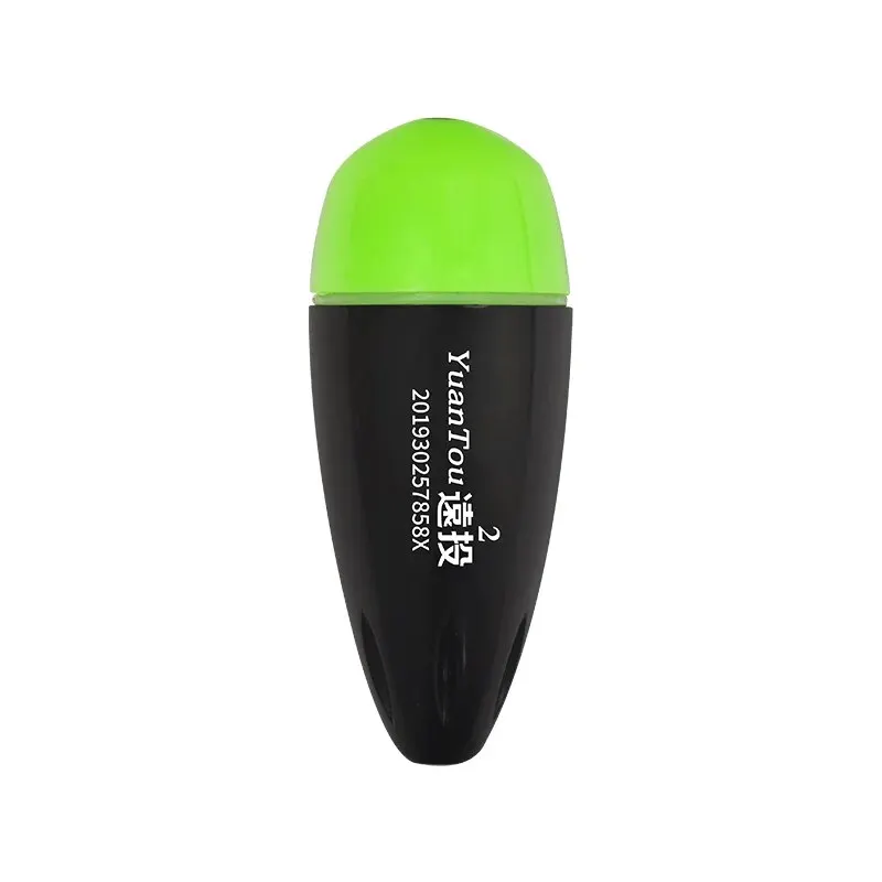 Enhanced Luminous Fishing Float Set - High Sensitivity Adjustable Bobber with Red & Green Colors, Waterproof and Electronic