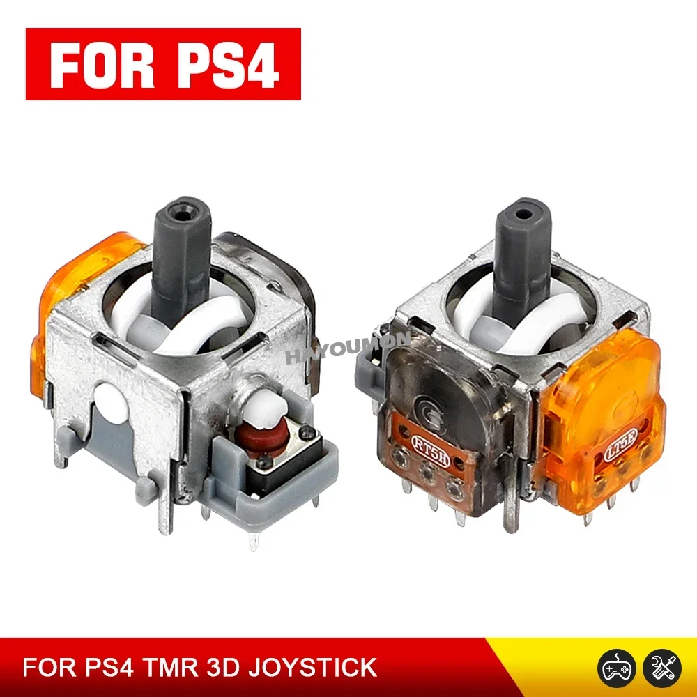 2/10PCS 3D 아날로그 센서 TMR 효과 조이스틱 모듈 게임용 아날로그 센서 컨트롤러 PS5/PS4/Xbox/Switch Pro 용 엄지 스틱