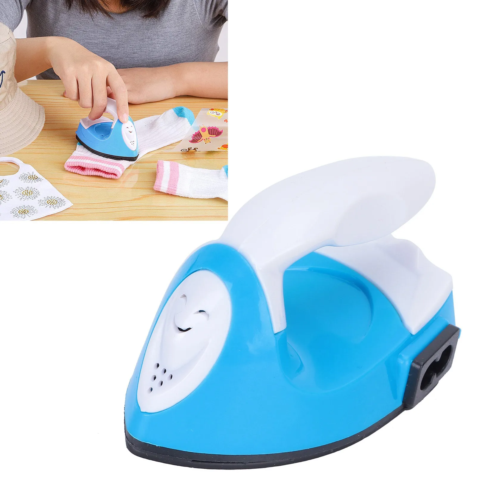 Mini Heat Transfer Machine Mini Iron DIY Heat Transfer Machine for Name Sticker Hot Drilling Cloth Sticker Ironing