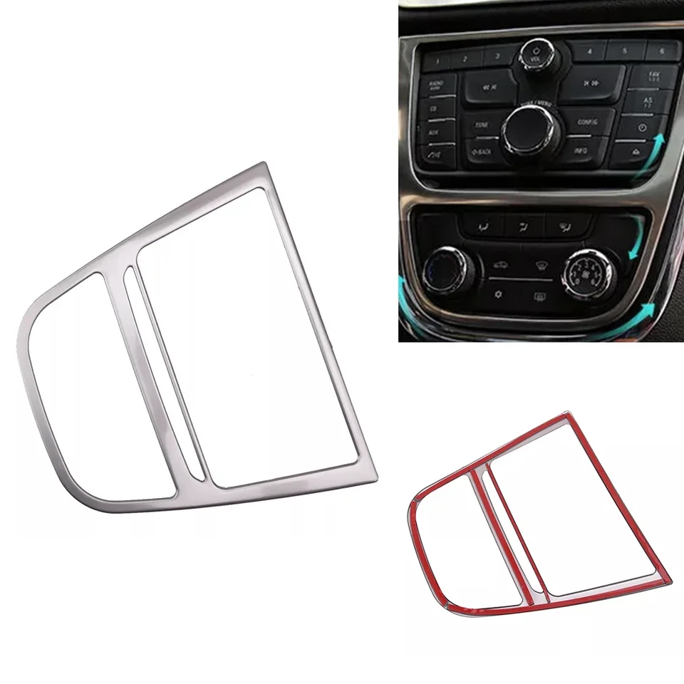 Waterproof Stainless Steel Center Console Cover For Vauxhall Mokka (2013-2016) - Easy Stick-On Trim