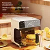 5L Air Fryer Intelligent Voice Touch Button Smoke-free Reservation Timer Automatic Power Off Multifunctional Fryer for Home Use 2