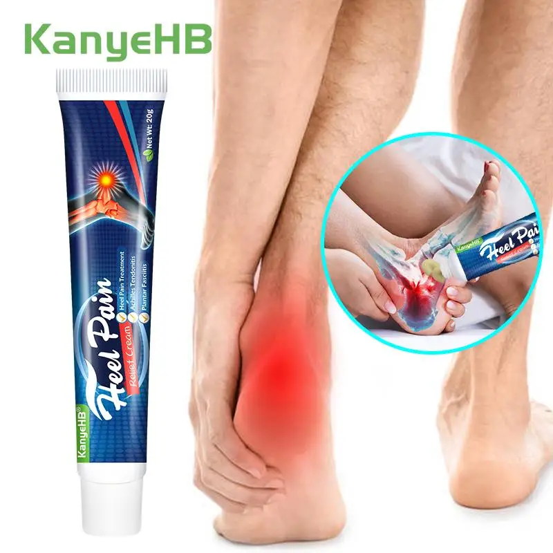 

1Pcs Heel Pain Cream Bone Spurs Achilles Tendonitis Treatment Herbal Medicine Ointment Foot Care Heel Joint Swell Relieve G018