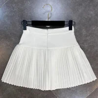 2024 Spring Summer New Arrivals High Waist Short Mini Pleated Skirt Streetwear Women Slim Fashion Korea Kawaii A Line Skirt - Image 2