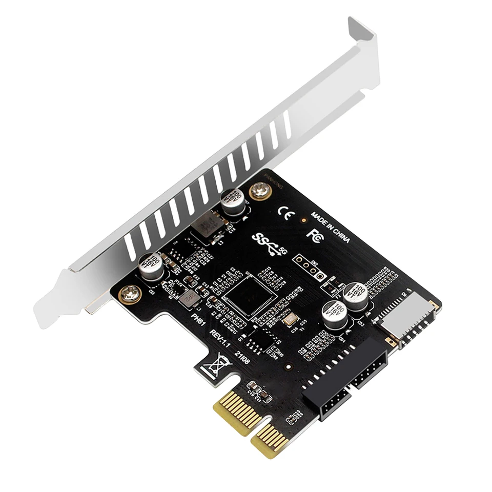 PCI-E USB 3.0 Hub Splitter Expansion Card