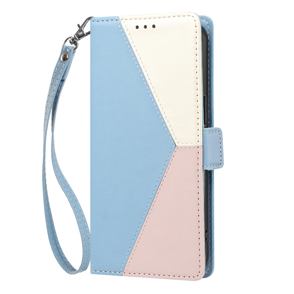 Sleek Magnetic Flip Leather Wallet Card Case