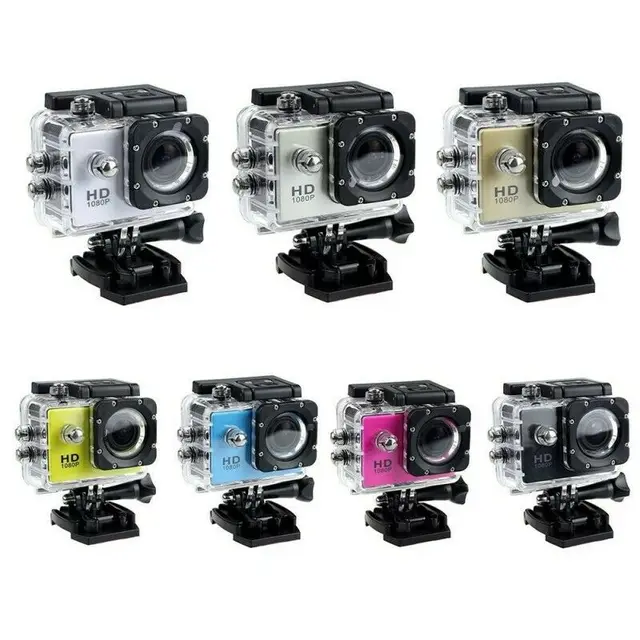 mini Action Camera Ultra HD 4K Waterproof Sports Camera Outdoor Riding Camera Driving Recorder Action Camera for Sports 4