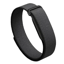 Breathable Nylon Braided Adjustable Watch Strap Replacement Accessory (Metal buckle B)