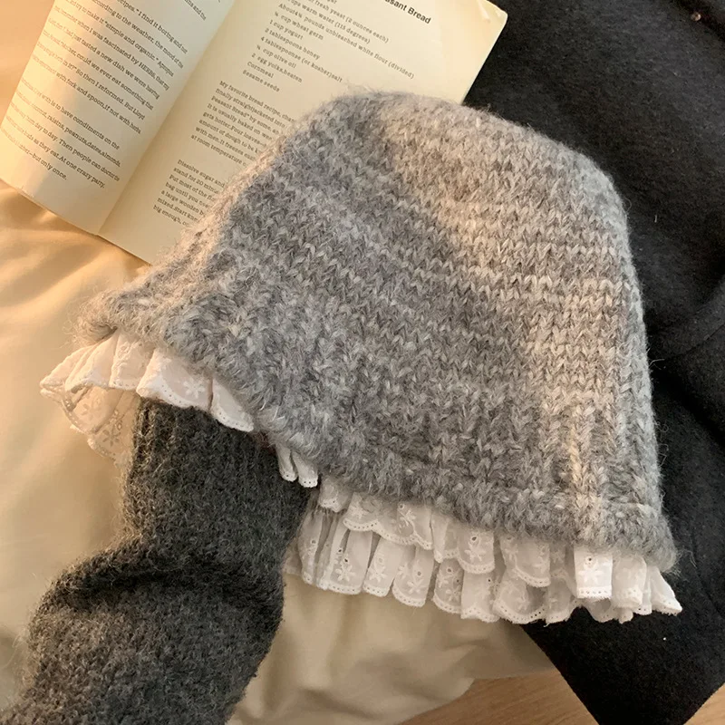 New Knitting Bucket Hat Women Autumn Winter Cold Proof Thicken Fisherman Hats Casual Warm Beanies Panama Caps for Women Hats