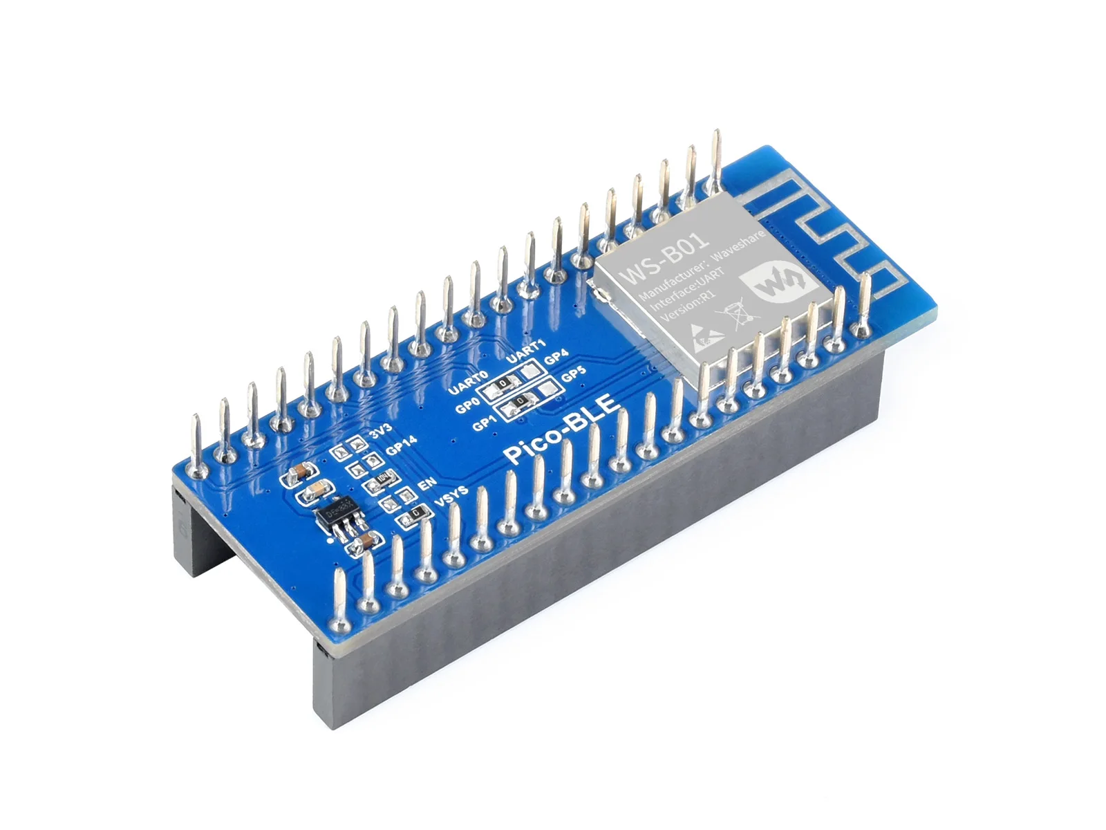 

Pico-BLE, двухрежимный модуль Bluetooth для Raspberry Pi Pico, SPP / BLE, Bluetooth беспроводной