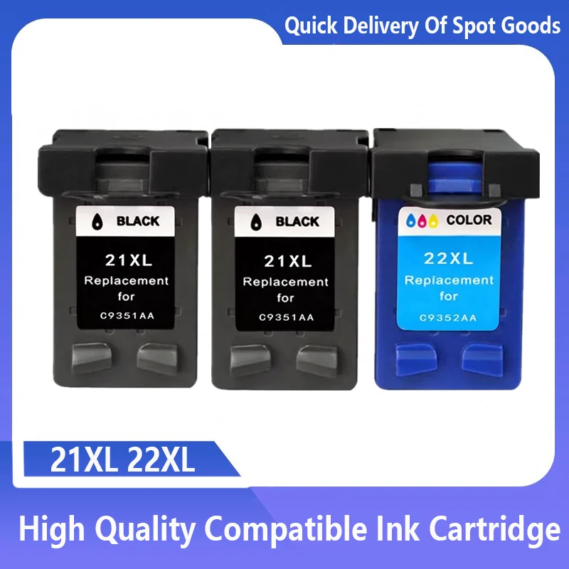 21 22 Xl Cartuccia Di Inchiostro Compatibile Sostituzione Per Hp 21Xl 22Xl Per Stampante Hp21 Deskjet F2180 F2280 F4180 F2200 F380