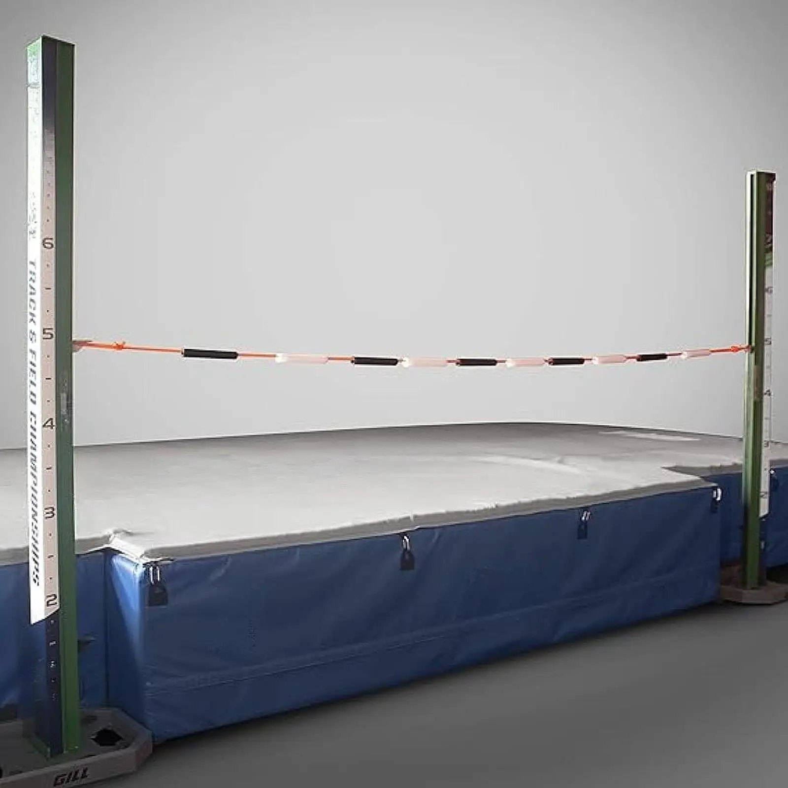 2.5M Bungee Elastic Crossbar High Jump Training Equipment Skipping Accessories for Track & Field Men Women Practice Athlete