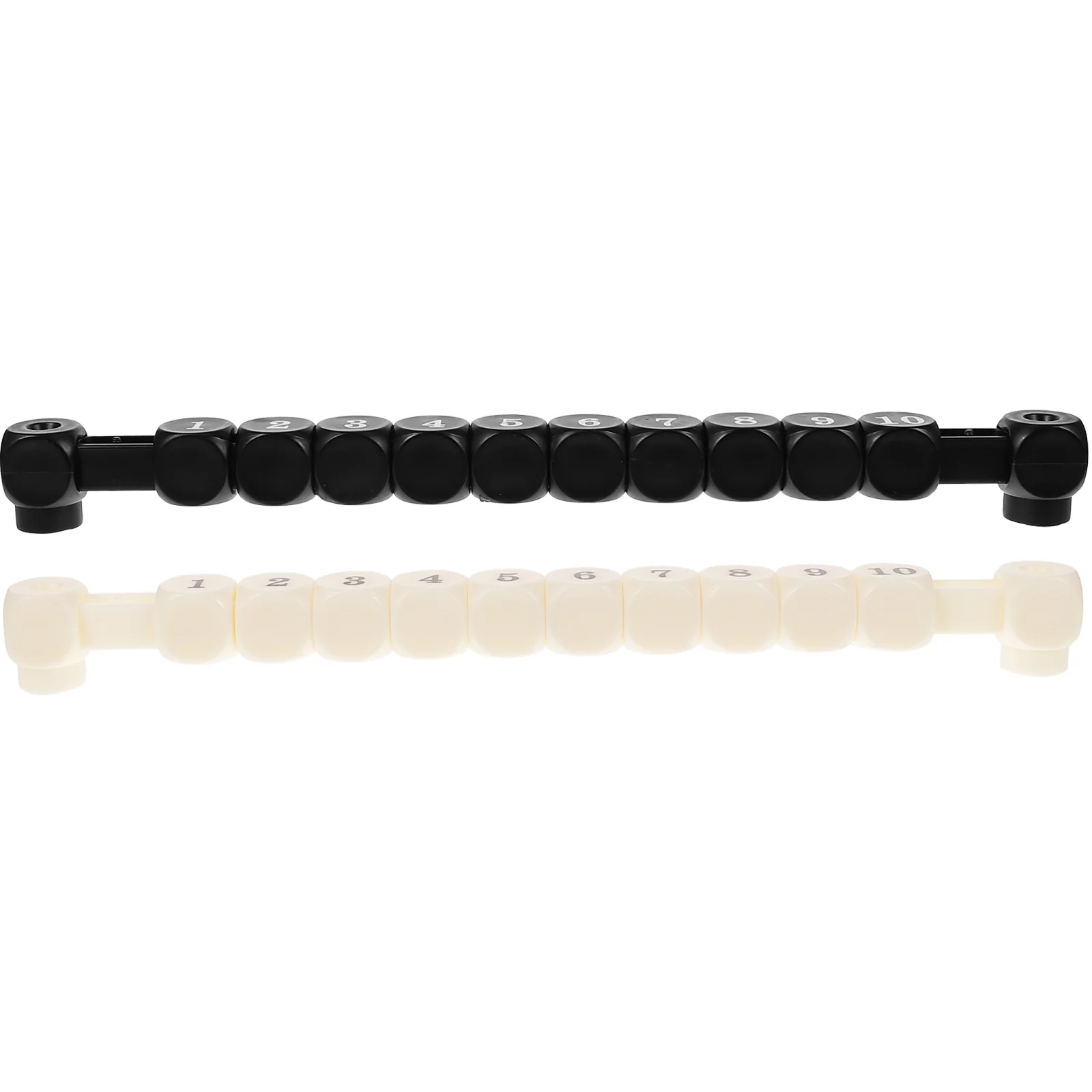 Table Football Game Tabletop Soccer Game 2 Pcs Soccer Ball Score Marker Bars Foosball Counters Desktop Table Football Tools Portable Game Supplies Plastic Props Child